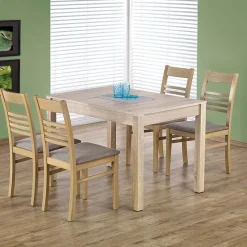 Garnero Arredamenti Tavoli Da Pranzo|Tavoli Allungabili-Tavolo allungabile moderno 118/158cm sonoma Iceberg Rovere