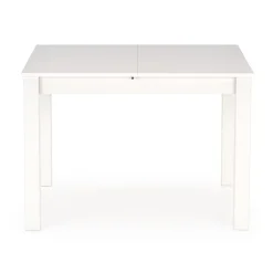 Garnero Arredamenti Tavoli In Legno|Tavoli Da Pranzo-Tavolo allungabile moderno 100/135cm bianco Astana Bianco Opaco
