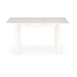 Garnero Arredamenti Tavoli In Legno|Tavoli Da Pranzo-Tavolo allungabile moderno 100/135cm bianco Astana Bianco Opaco