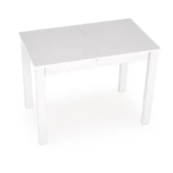 Garnero Arredamenti Tavoli In Legno|Tavoli Da Pranzo-Tavolo allungabile moderno 100/135cm bianco Astana Bianco Opaco