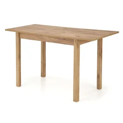 Garnero Arredamenti Tavoli In Legno|Tavoli Da Pranzo-Tavolo allungabile moderno 100/135cm Astana Rovere