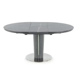 Garnero Arredamenti Tavoli Da Pranzo|Tavoli Allungabili-Tavolo allungabile moderno 120/160cm marmo grigio Donald