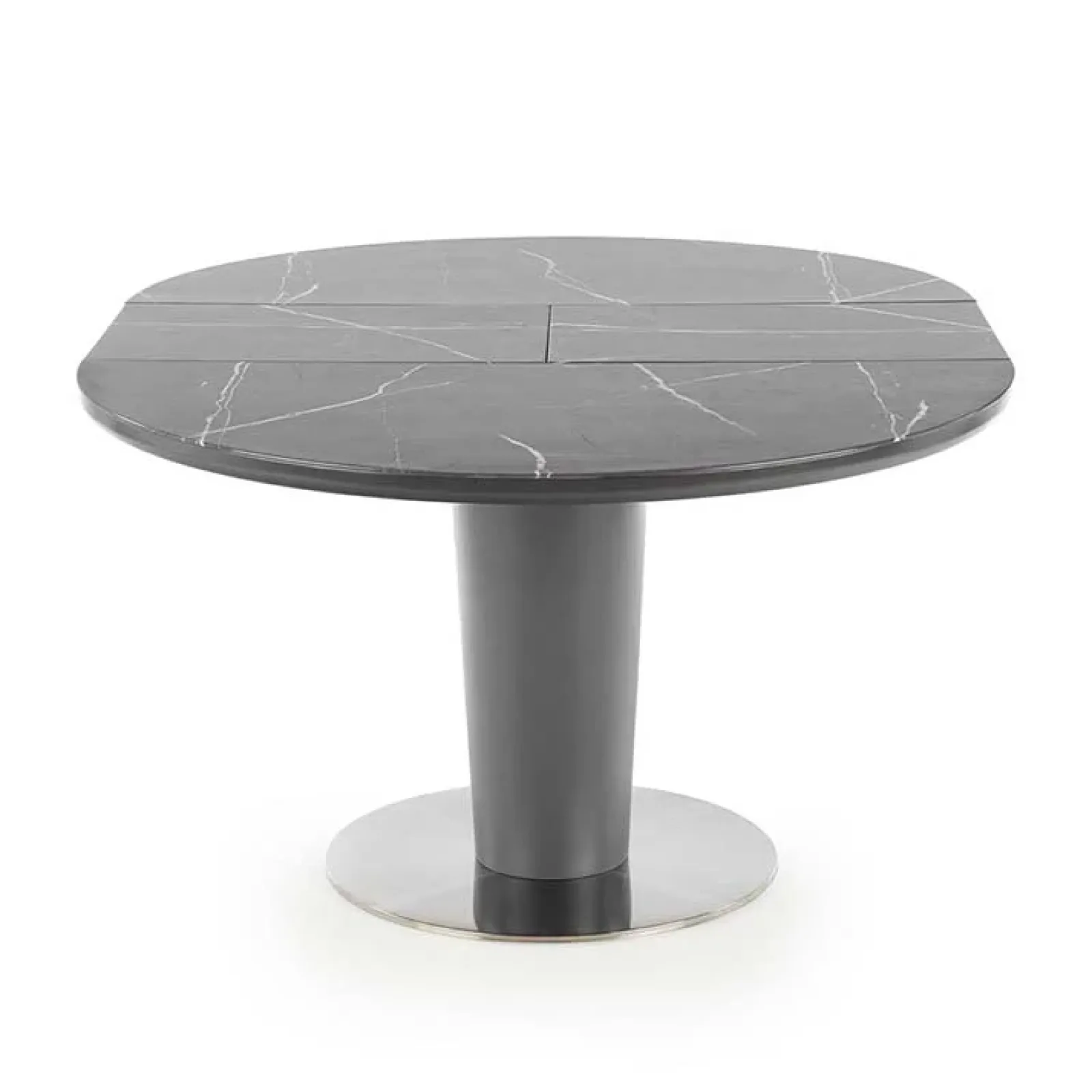 Garnero Arredamenti Tavoli Da Pranzo|Tavoli Allungabili-Tavolo allungabile moderno 120/160cm marmo grigio Donald