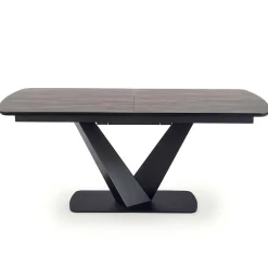 Garnero Arredamenti Tavoli Da Pranzo|Tavoli Allungabili-Tavolo allungabile moderno 180/230cm grigio scuro nero Zara