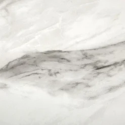 Garnero Arredamenti Tavoli Laccati|Tavoli Da Pranzo-Tavolo allungabile moderno 160/220cm marmo bianco nero Isaia