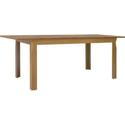 Garnero Arredamenti Tavoli In Legno|Tavoli Da Pranzo-Tavolo allungabile 160/200x76cm rovere scuro Lucca