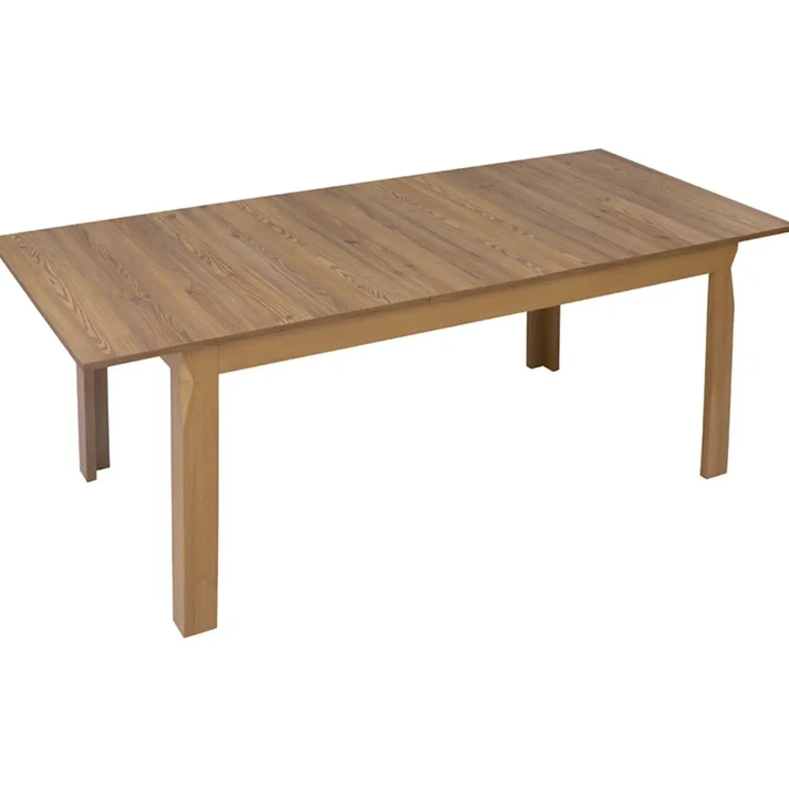 Garnero Arredamenti Tavoli In Legno|Tavoli Da Pranzo-Tavolo allungabile 160/200x76cm rovere scuro Lucca