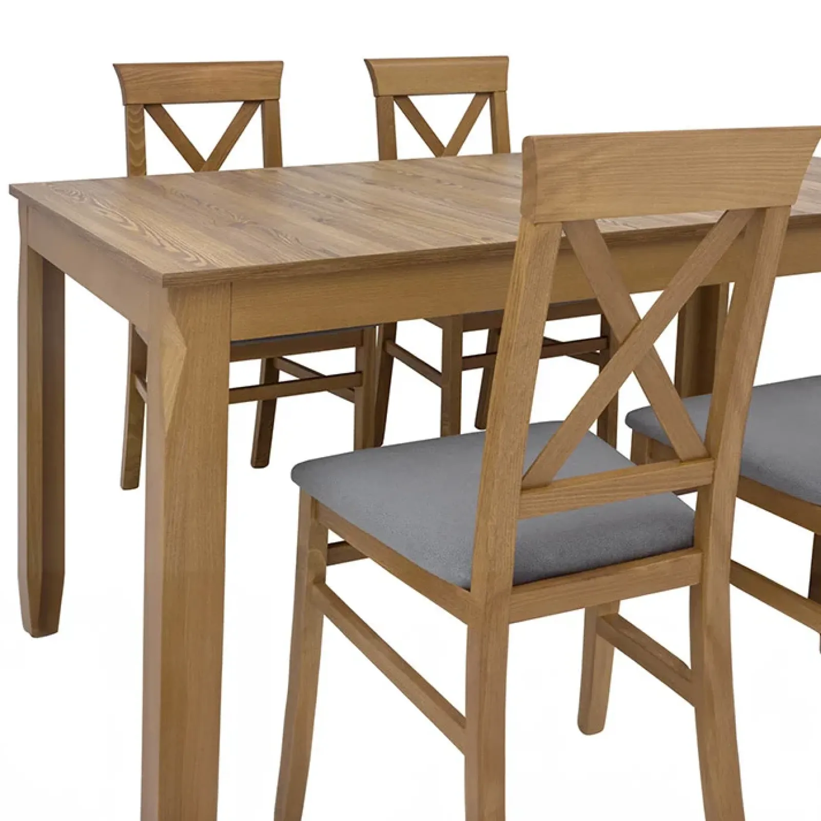 Garnero Arredamenti Tavoli In Legno|Tavoli Da Pranzo-Tavolo allungabile 160/200x76cm rovere scuro Lucca