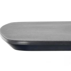 Garnero Arredamenti Tavoli Da Pranzo|Tavoli Allungabili-Tavolo 160/220cm allungabile moderno grigio scuro nero Sienna