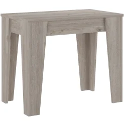 Garnero Arredamenti Consolle Allungabili|Consolle Allungabile-Tavolo 54/306cm consolle allungabile Grace Gihome® Rovere Scuro