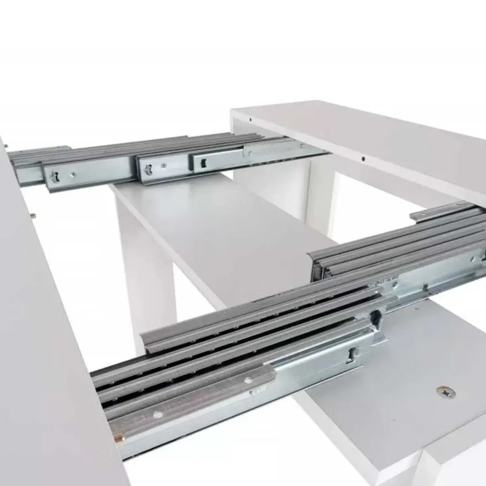 Garnero Arredamenti Consolle Allungabili|Consolle Allungabile-Tavolo 52/238cm consolle allungabile moderno Virginia Bianco Opaco