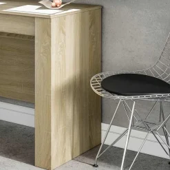 Garnero Arredamenti Consolle Allungabili|Consolle Allungabile-Tavolo consolle allungabile 51/237cm naturale Asia Gihome® Rovere