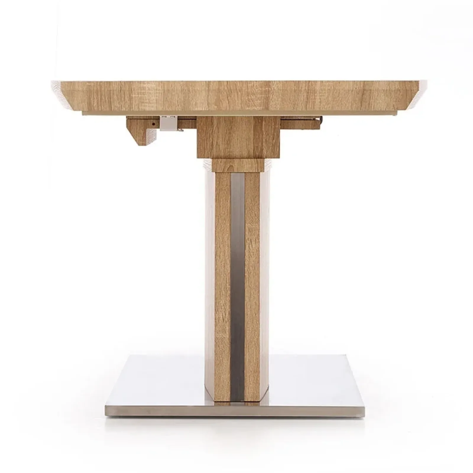 Garnero Arredamenti Tavoli Da Pranzo|Tavoli Allungabili-Tavolo da pranzo allungabile moderno 160/220cm rovere sonoma Crono