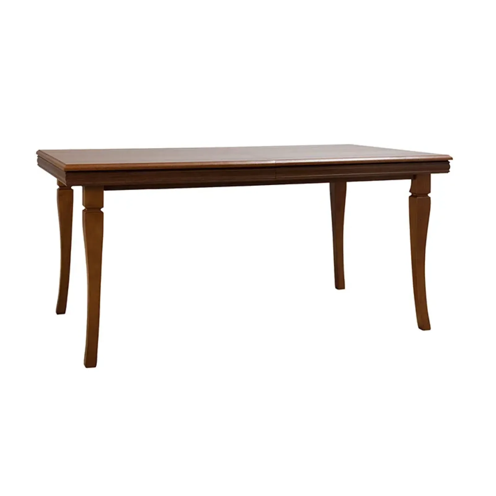 Garnero Arredamenti Tavoli In Legno|Tavoli Da Pranzo-Tavolo da pranzo allungabile 160/203cm arte povera quercia Kelly Noce