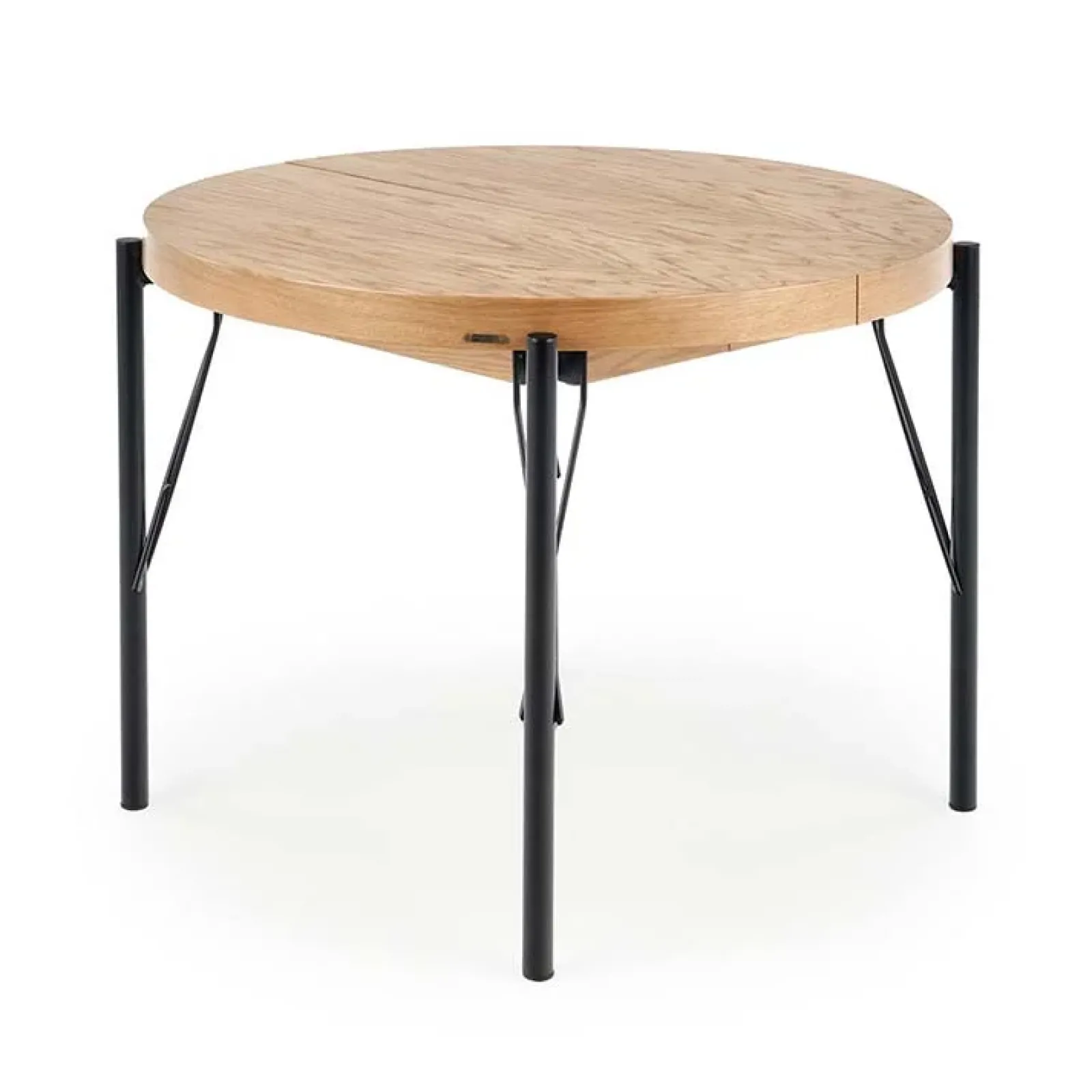 Garnero Arredamenti Tavoli In Legno|Tavoli Da Pranzo-Tavolo da pranzo allungabile moderno 100/300cm rovere nero Wally