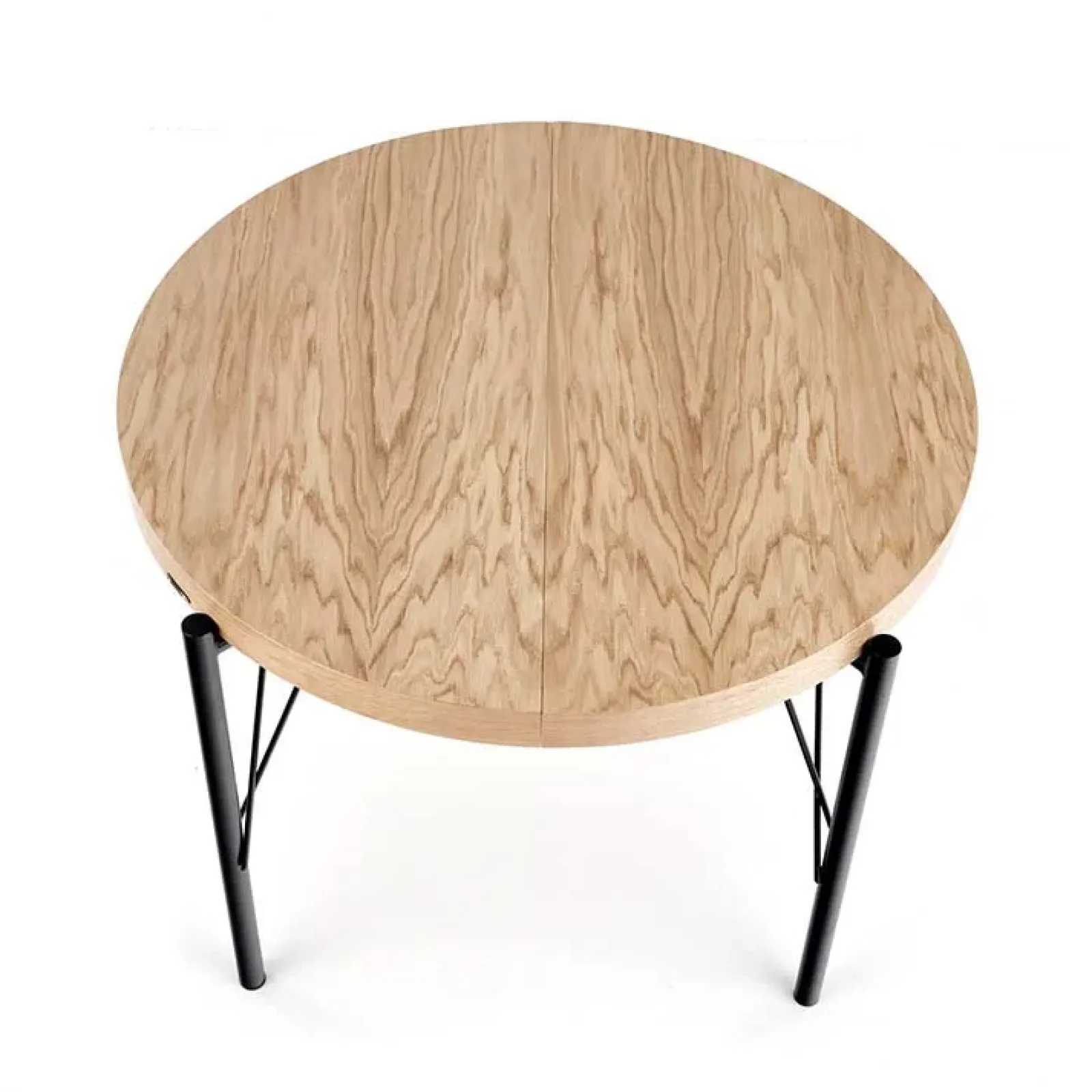 Garnero Arredamenti Tavoli In Legno|Tavoli Da Pranzo-Tavolo da pranzo allungabile moderno 100/300cm rovere nero Wally