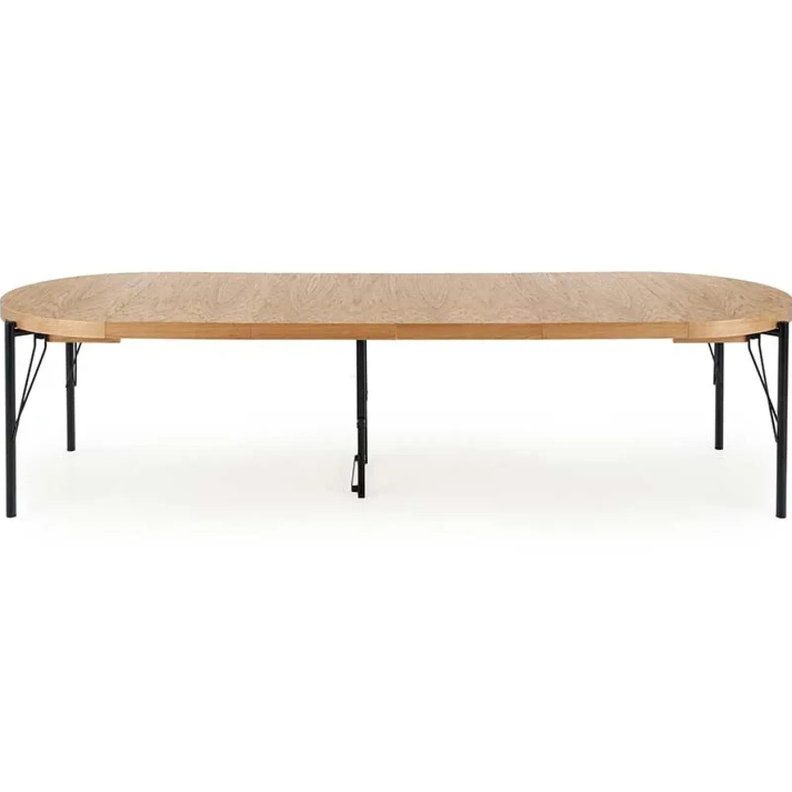 Garnero Arredamenti Tavoli In Legno|Tavoli Da Pranzo-Tavolo da pranzo allungabile moderno 100/300cm rovere nero Wally