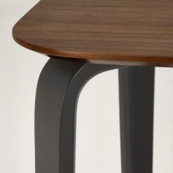 Garnero Arredamenti Tavoli In Legno|Tavoli Da Pranzo-Tavolo da pranzo 169x90cm moderno rovere noce nero Basilia