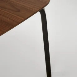 Garnero Arredamenti Tavoli In Legno|Tavoli Da Pranzo-Tavolo da pranzo 169x90cm moderno rovere noce nero Basilia