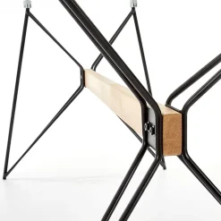 Garnero Arredamenti Tavoli In Vetro|Tavoli Da Pranzo-Tavolo in vetro 160x80cm acciaio nero Acer Gihome®