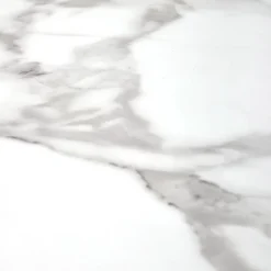 Garnero Arredamenti Tavoli Laccati|Tavoli Da Pranzo-Tavolo rotondo moderno 79x74cm marmo bianco nero oro Barbera