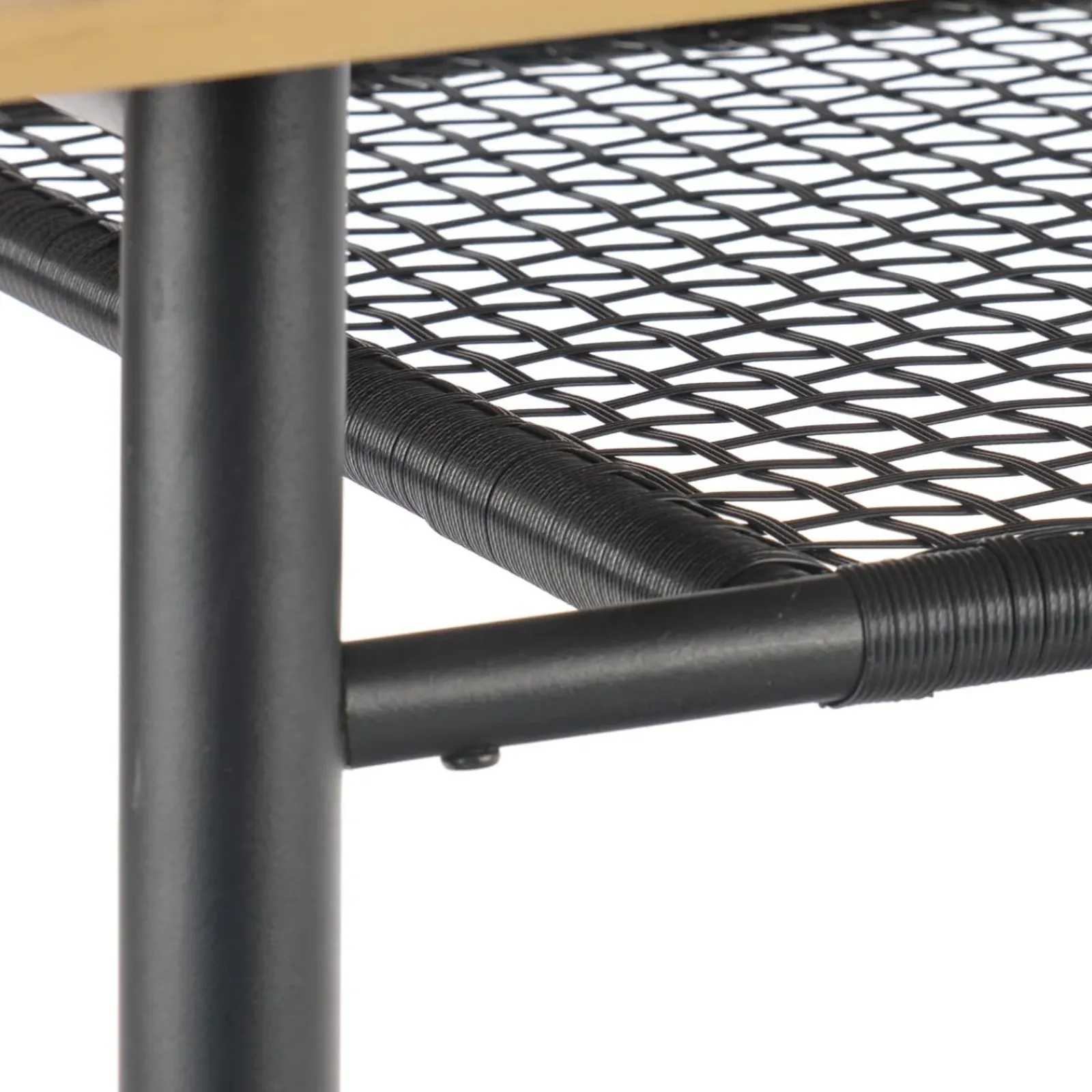 Garnero Arredamenti Tavoli In Legno|Tavoli Da Pranzo-Tavolo 160x90cm da pranzo moderno rovere dorato nero Wilson