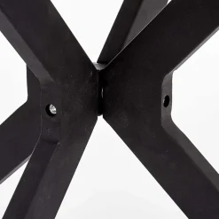 Garnero Arredamenti Tavoli In Legno|Tavoli Da Pranzo-Tavolo 120x120cm da pranzo rotondo moderno vetro nero Anice Gihome®