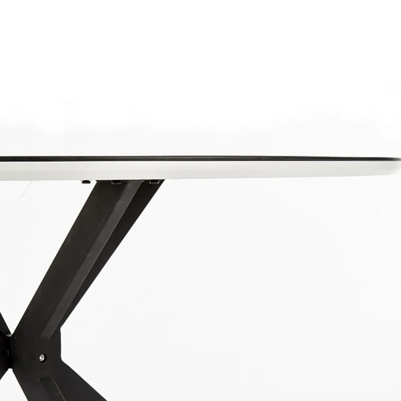 Garnero Arredamenti Tavoli In Legno|Tavoli Da Pranzo-Tavolo 120x120cm da pranzo rotondo moderno vetro nero Anice Gihome®