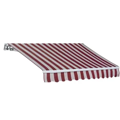 Garnero Arredamenti Tende Da Sole-Tenda da sole a bracci unito 250x200cm righe rosse Orsus Rosso