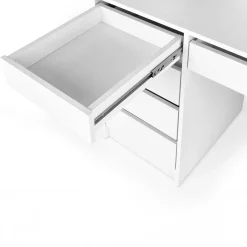 Garnero Arredamenti Toeletta Trucco-Toeletta da trucco con specchio 120x140cm con LED bianco Cherie Bianco Opaco