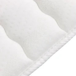 Garnero Arredamenti Topper|Topper-Topper alla francese 140x200cm trapuntato imbottito con elastici bianco Corsica