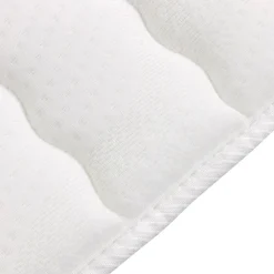 Garnero Arredamenti Topper|Topper-Topper piazza e mezza 120x200cm trapuntato imbottito con elastici bianco Corsica